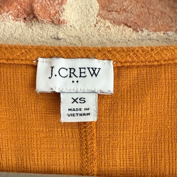 J. Crew Factory Women's Amber Button-Down Shirt with front tie - Picture 2 of 8